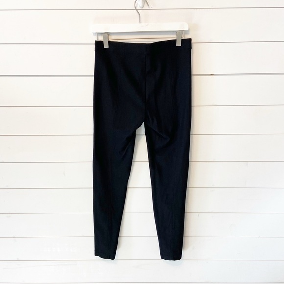 Vince | Women’s Black Mid Rise Elastic Waist Leggings Size Medium - Picture 2 of 8